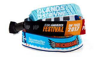 Festival wristbands