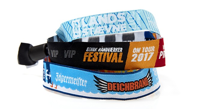 Festival wristbands