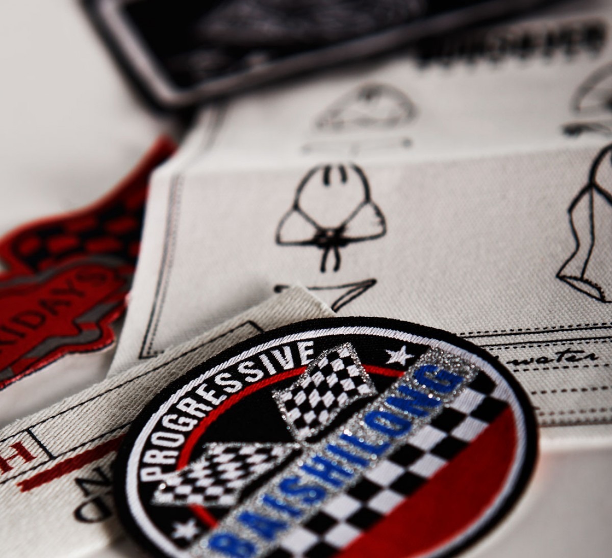 Embroidered Badges your design Labelyourself.co.uk