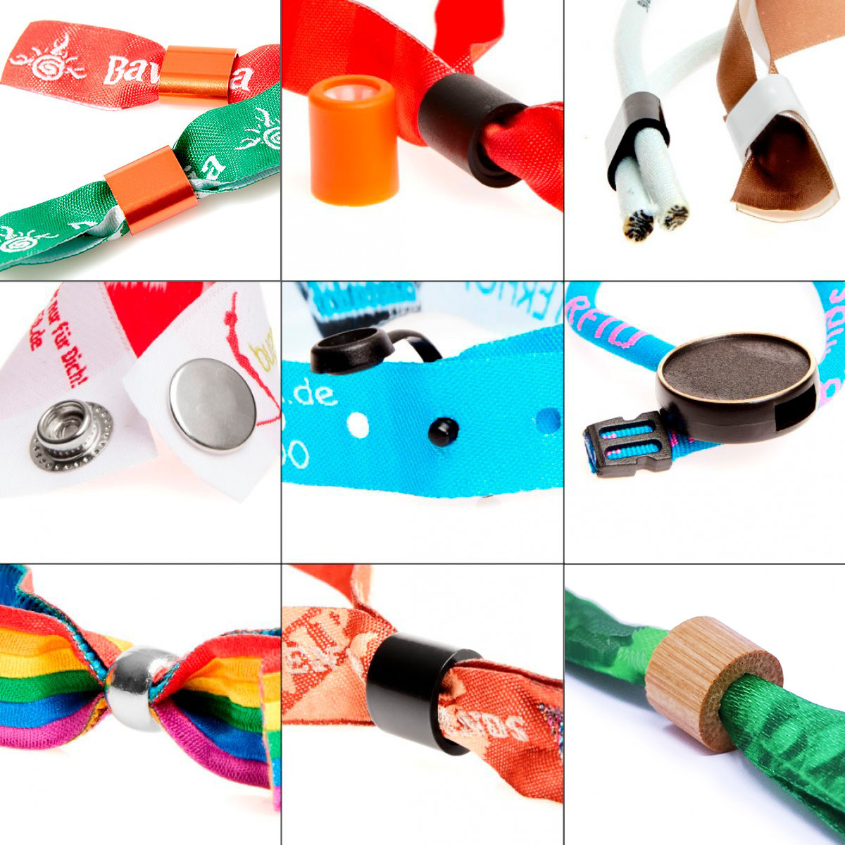 Festival wristbands From 100 pcs Fast delivery Buy here!