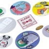 Self-adhesive address stickers