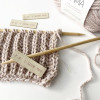 Beautiful faux suede labels