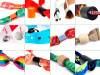 Festival wristbands with RFID and hard PVC slider