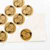 Unique gold stickers with your own design