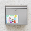 Mailbox sticker with your own text