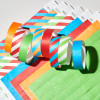 Paper wristbands without print 