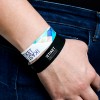 Paper wristbands without print 