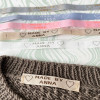 Woven name labels with your text