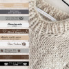 Woven name labels with your text
