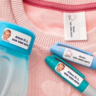 Name labels - no ironing or sewing needed