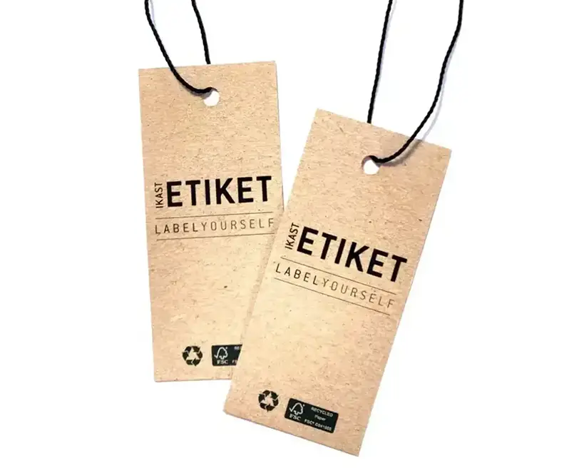 Sustainable hang tags