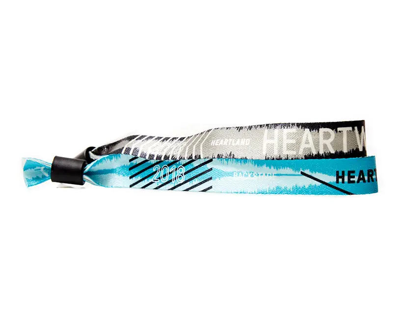 Sustainable wristbands from recycled material