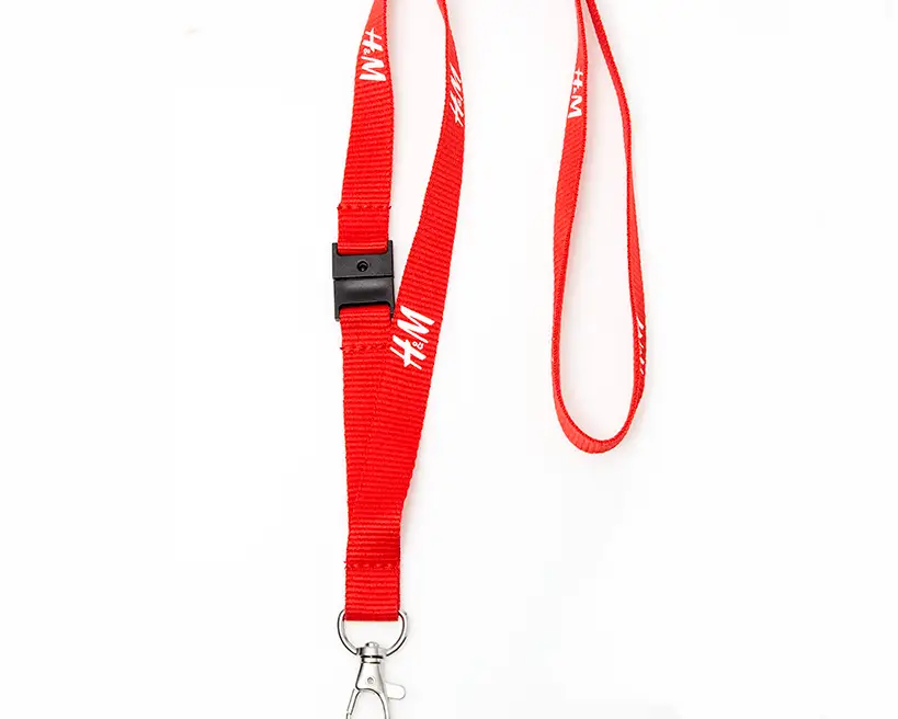 Bamboo lanyard