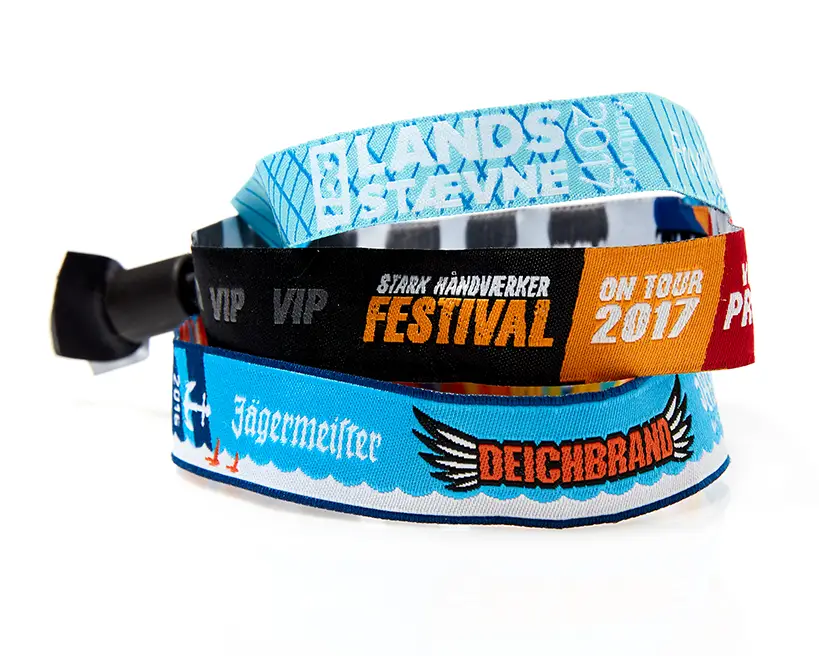 Festival wristbands