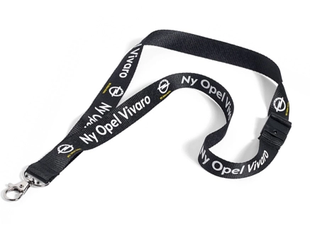 Polyester lanyards