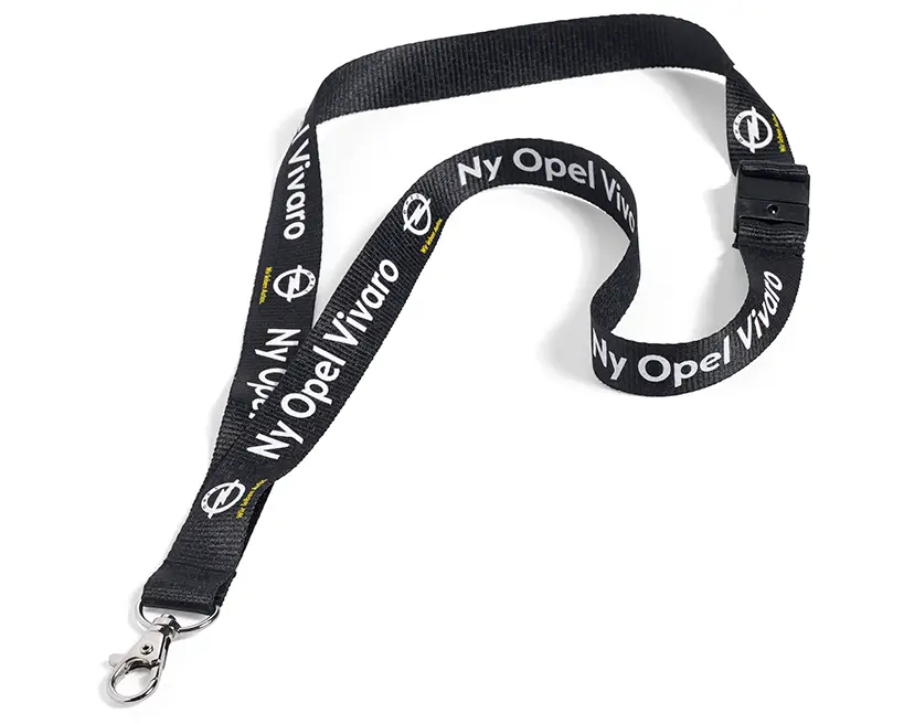 Polyester lanyards