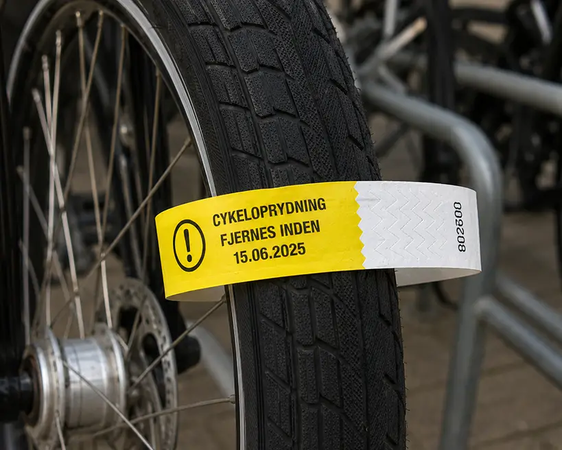 Printed marking bands