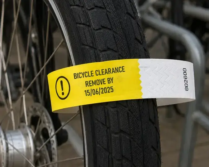 Printed marking bands