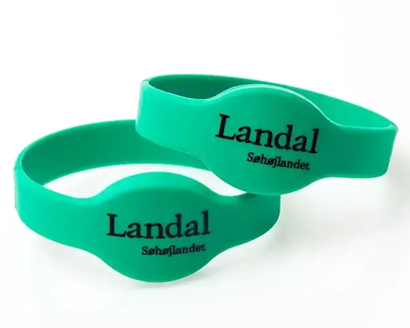 Silicon wristbands with RFID tag