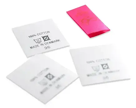 Pre-Printed Care Labels
