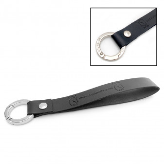 Custom leather or imitation leather lanyards 