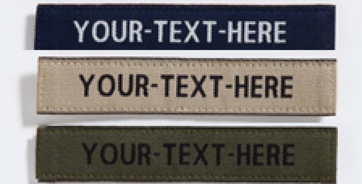 Name tapes