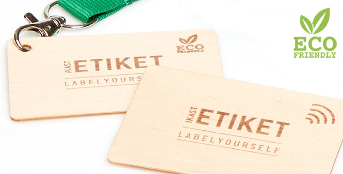 RFID wood access card