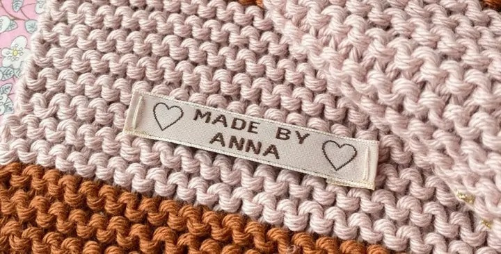 Woven name labels