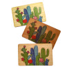 RFID wood access card